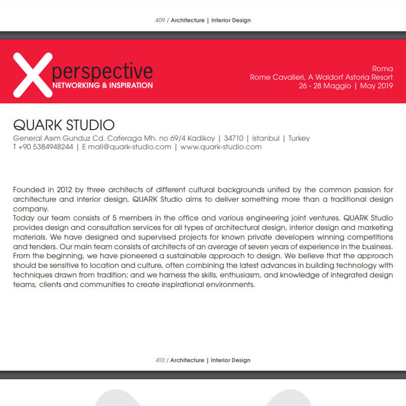 Perspective-eu-2019 Quark Studio Architects