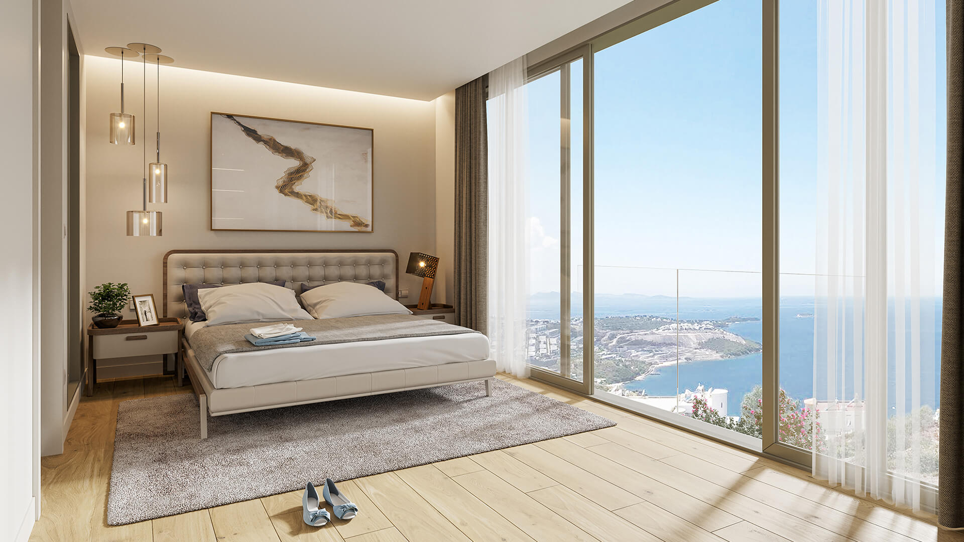 Bodrum Villa Pearl Interiors Living Room Design