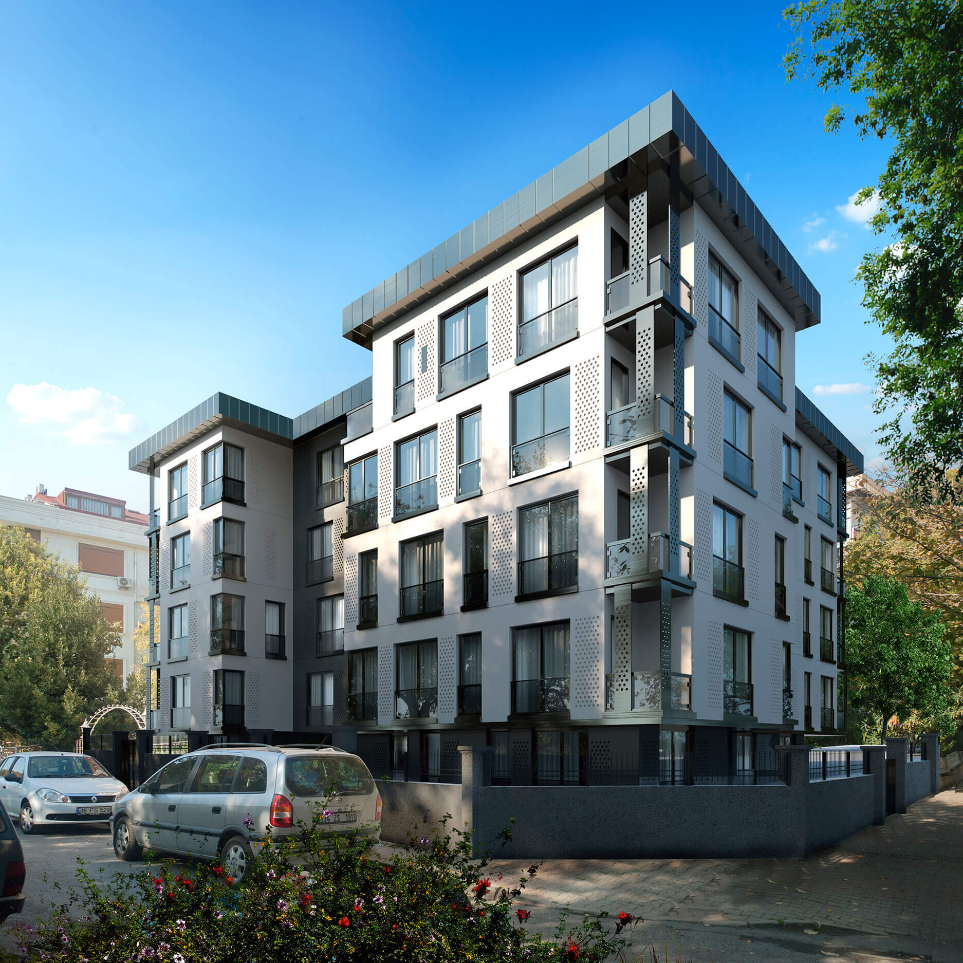 Apartment Restoration in Fulya Render