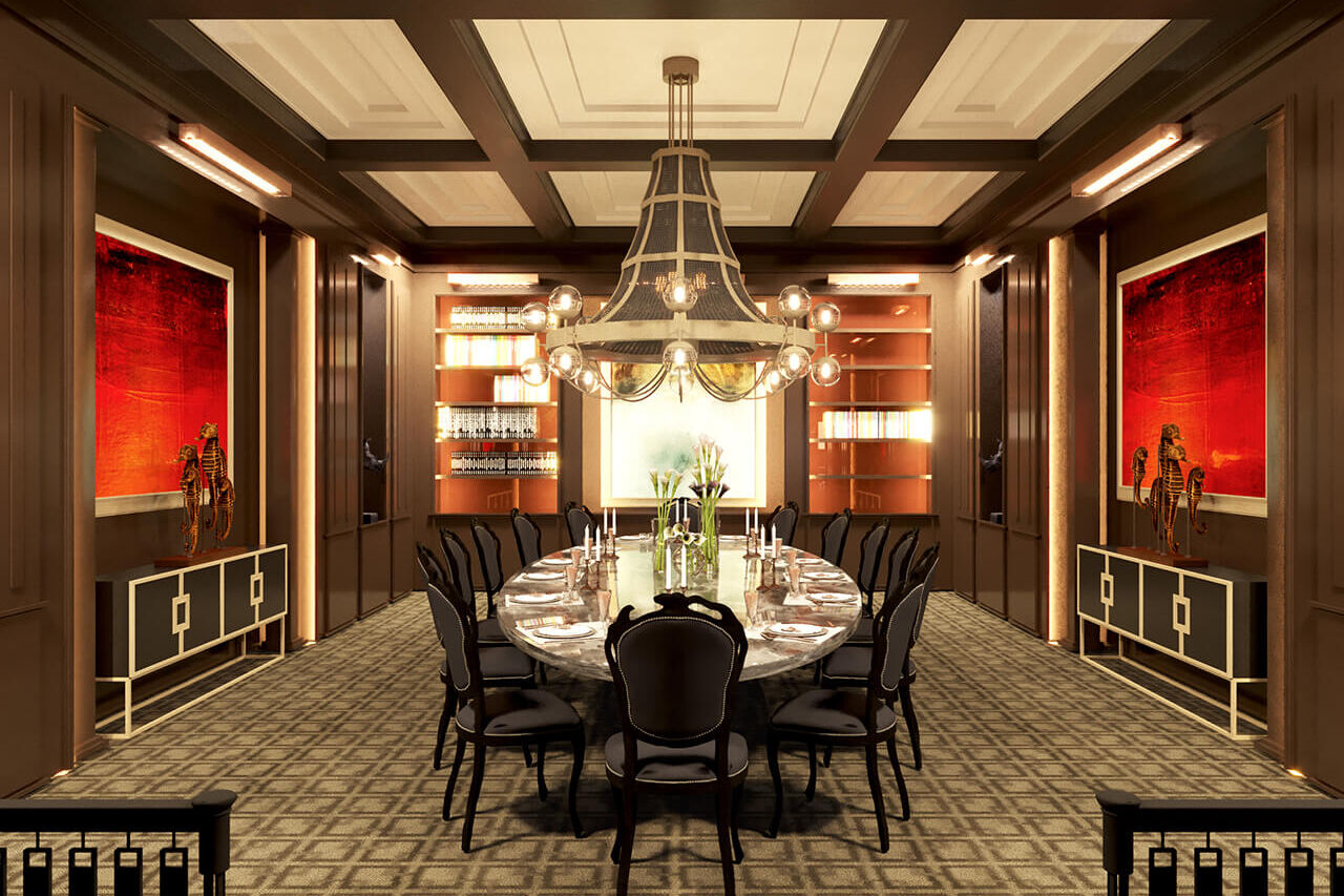 Baghdad Steak House Restaurant Interior Design Architectural Iraq