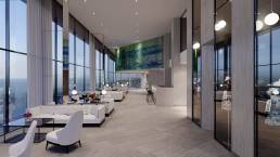 Lux Hotel Lobby Architectural and Interior Design
