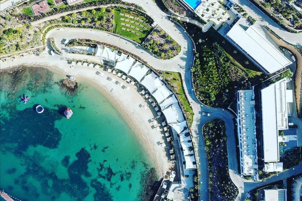 Bodrum Hotel Beach Rouge Interior and Architectural Design Lux Resorts