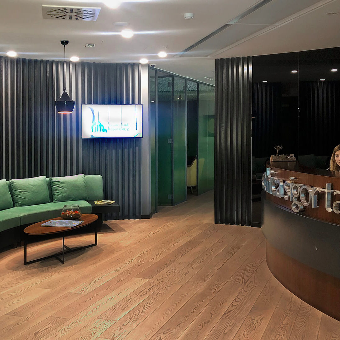 Istanbul Ethica Sigorta Office Interior Design Ataşehir