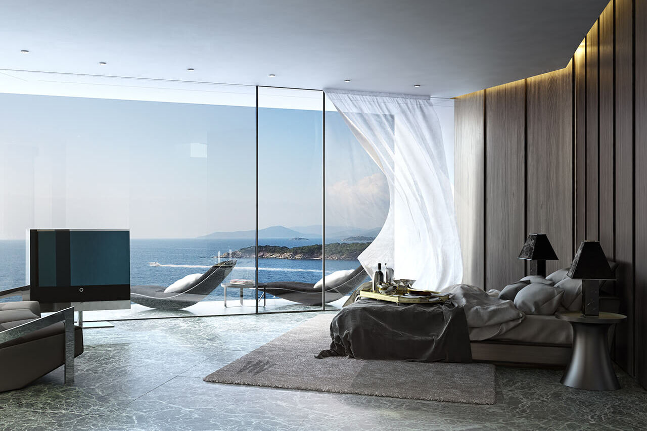 Lux hotel King Suite Architectural and Interior Design