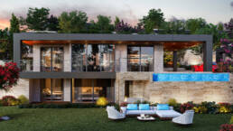 Buteo Villas Architecture Interior Design Quark Render
