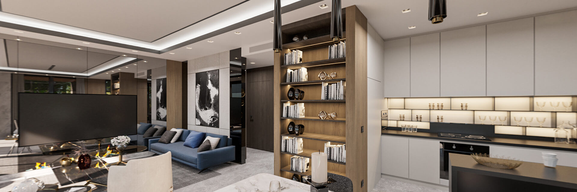 Buteo Villas Architecture Interior Design Quark Render