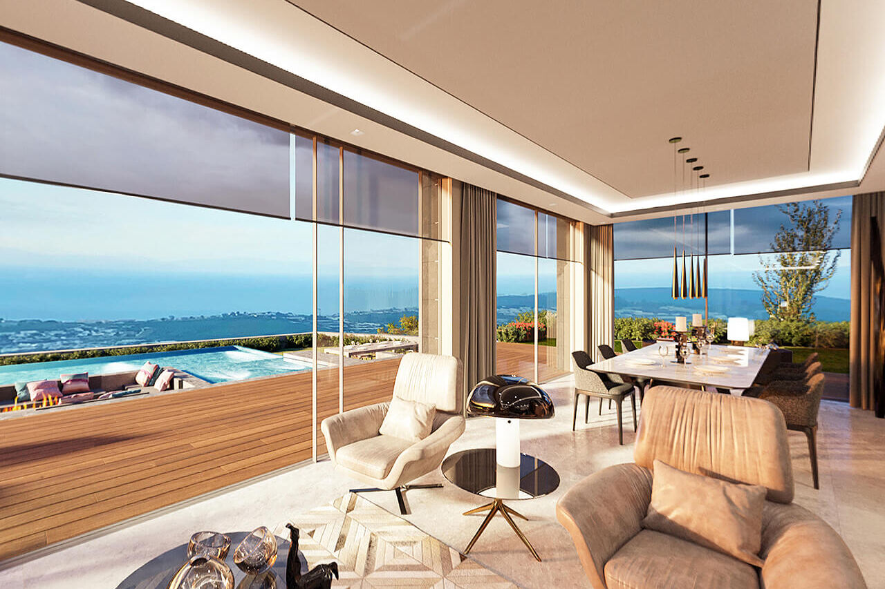 Bodrum iasos Villas Architecture Interior Design Quark Render