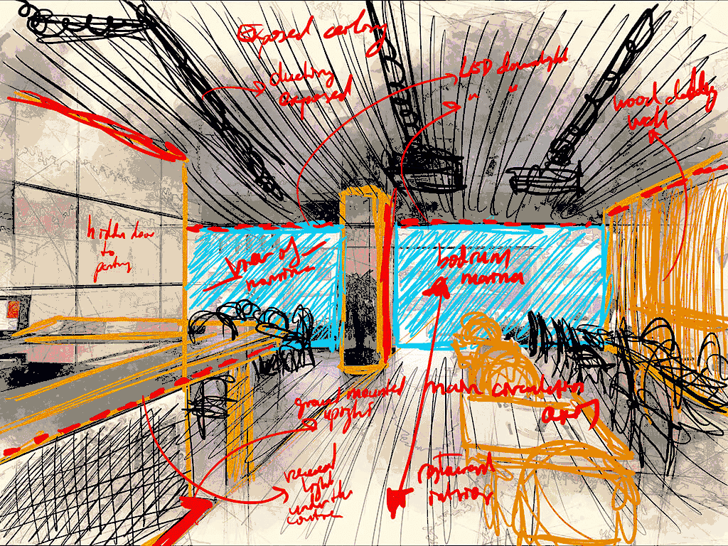 Moya Restaurant interior design architecture bodrum marina