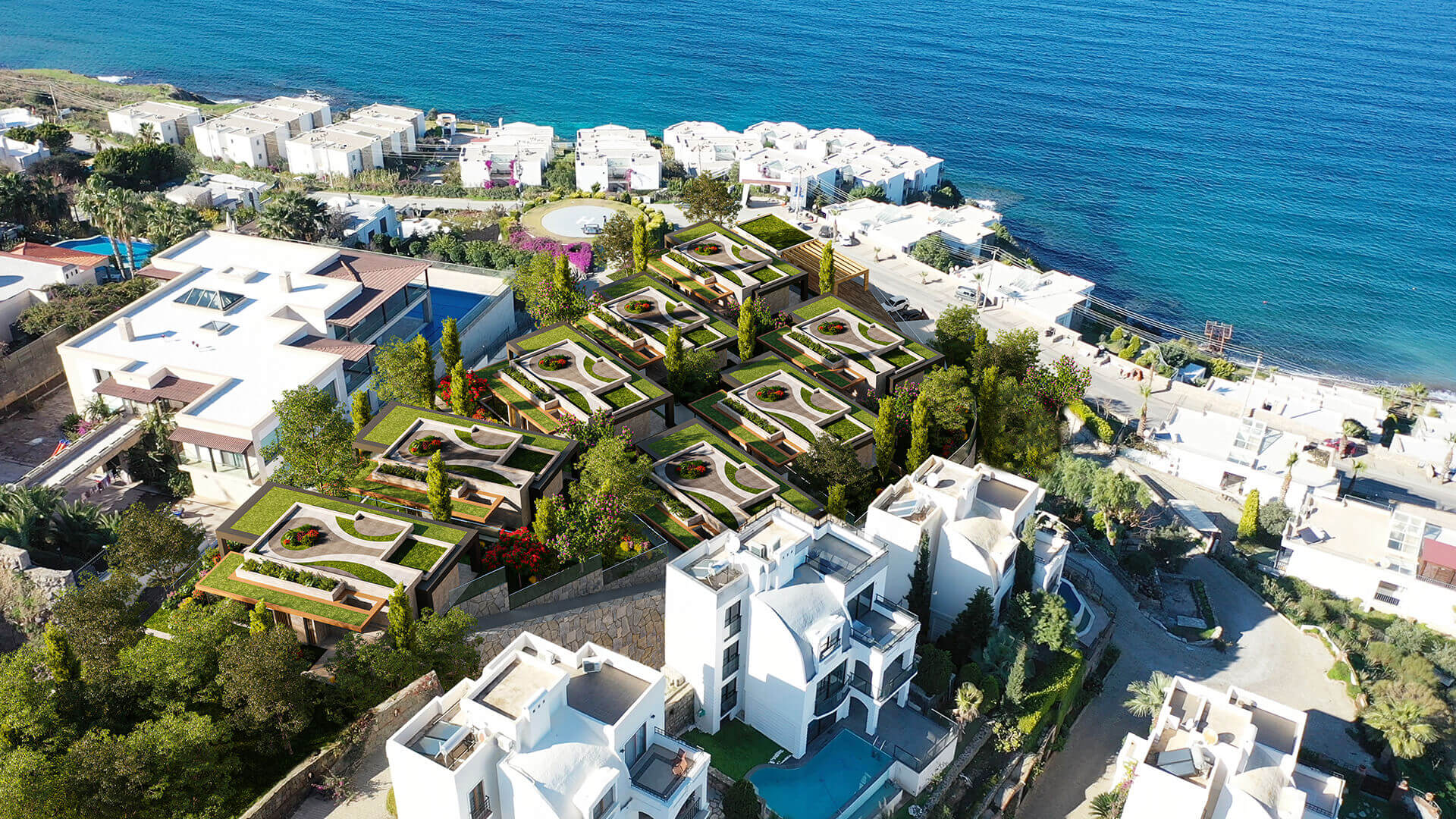 Buteo Villas Architecture Interior Design Quark Render