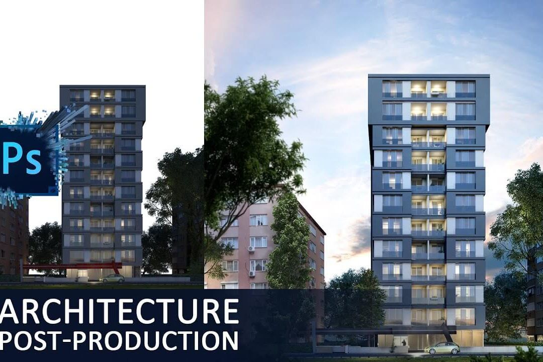 apartment in istanbul architecture post production