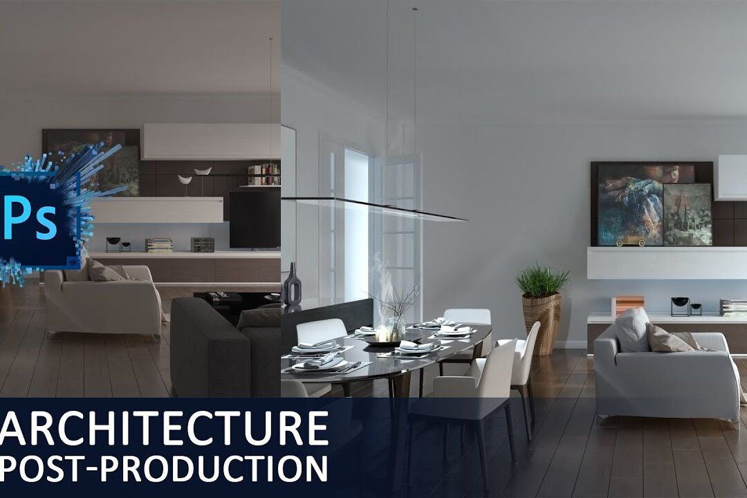 post production architectural complex residental