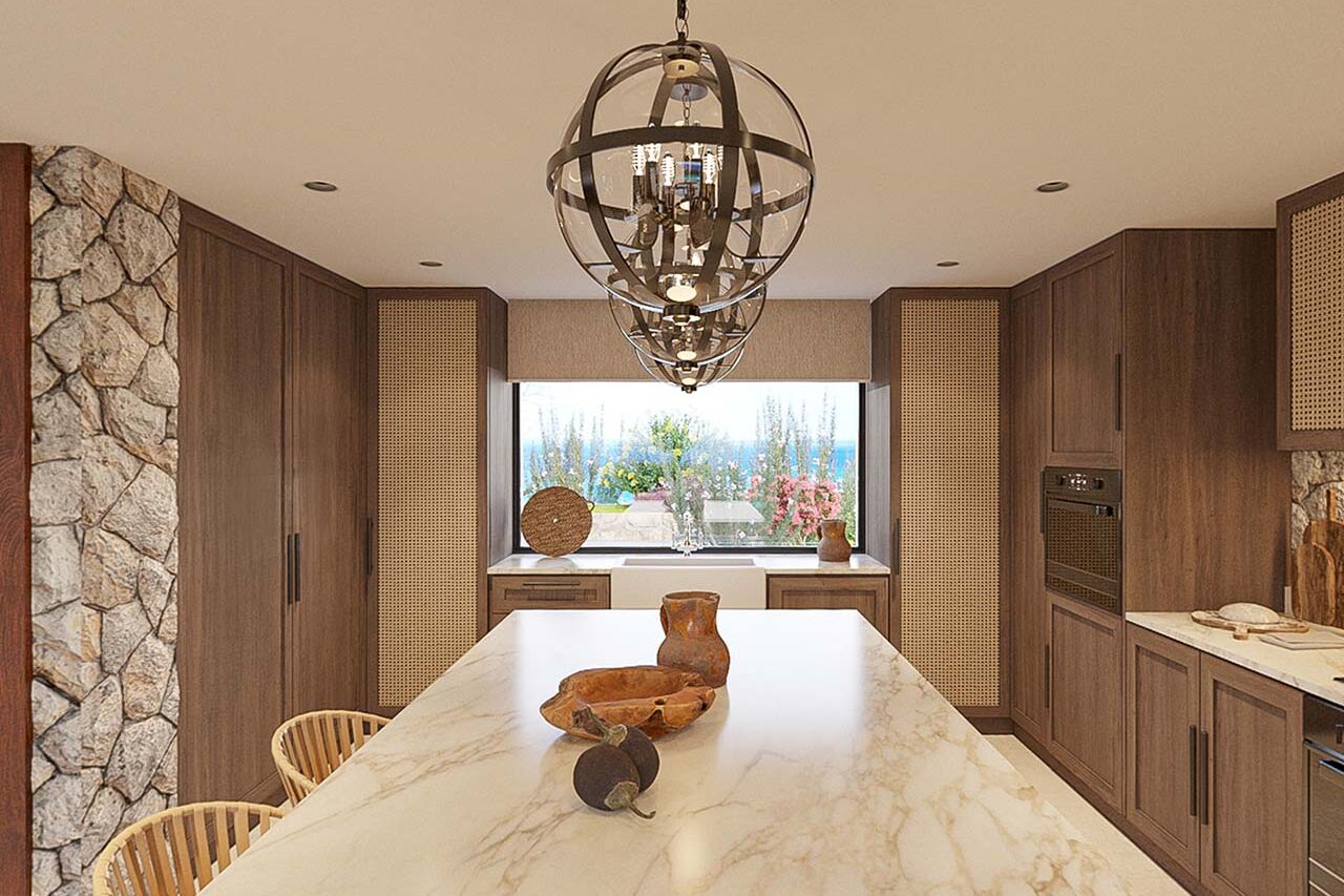 Bodrum Villa A Mimari İç Mimari Achitecture Interior Design Rendering (4)