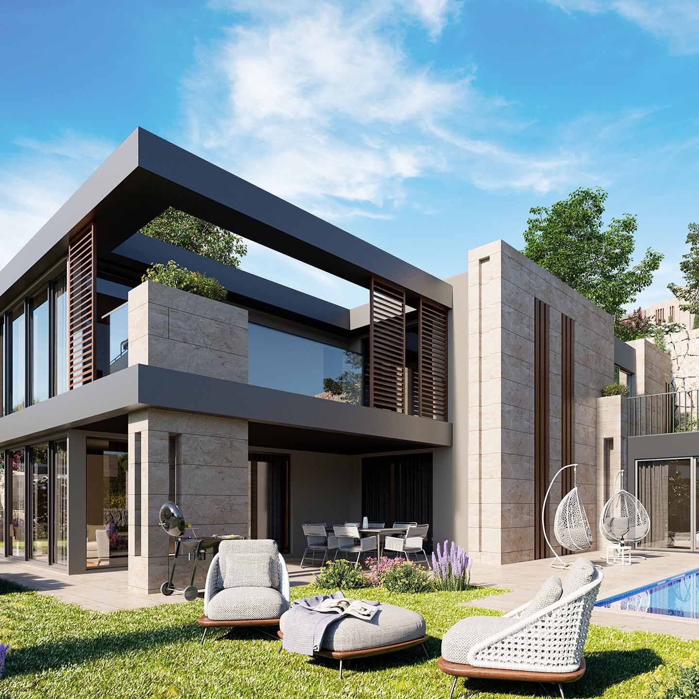 Yalıkavak Villaları İç Mimari Interior Design Bodrum (2)