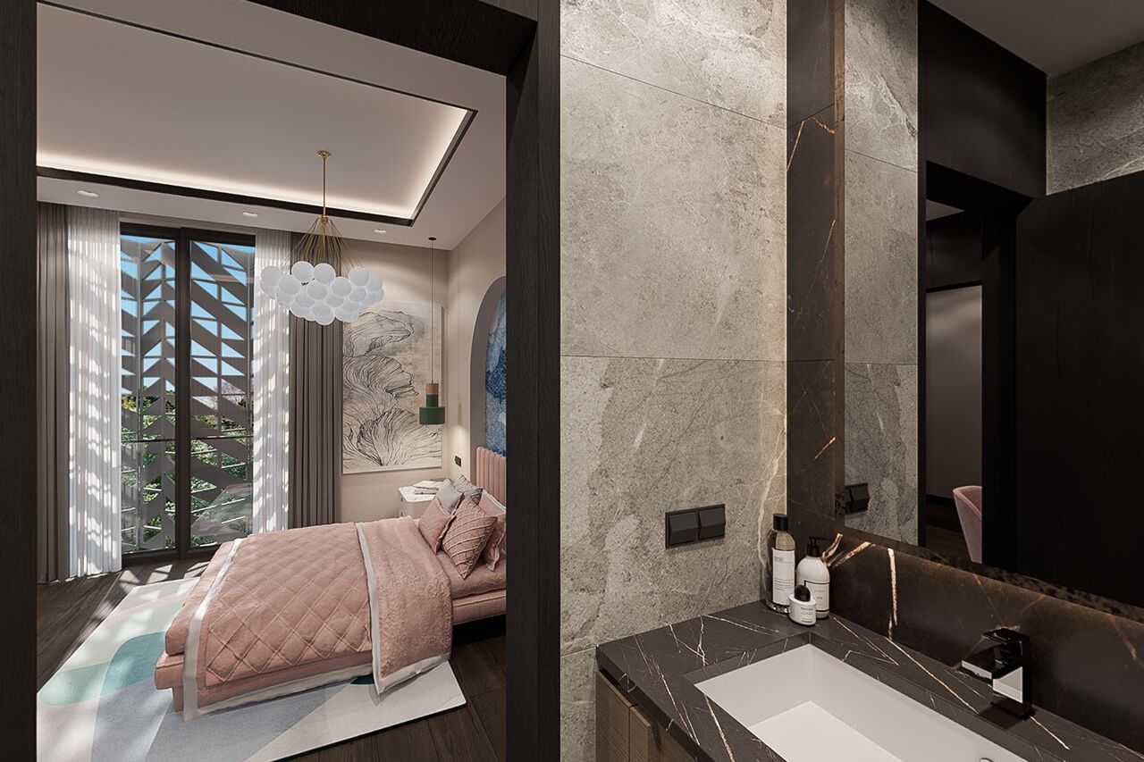 Lovin Maris Gürpınar Villas Istanbul Architecture quark Studio Interior Design İç Mimari