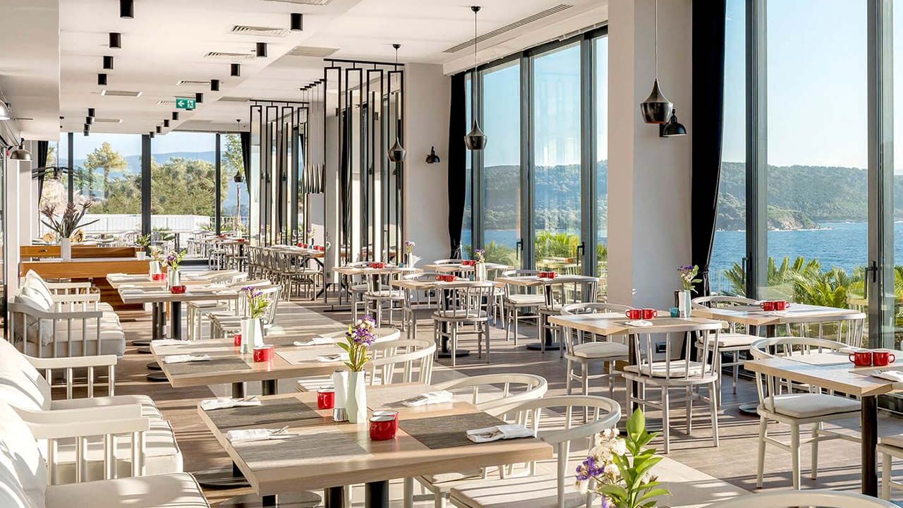 Architectural Design of the ADD Restaurant of LUX* Hotel in Bodrum, Turkey