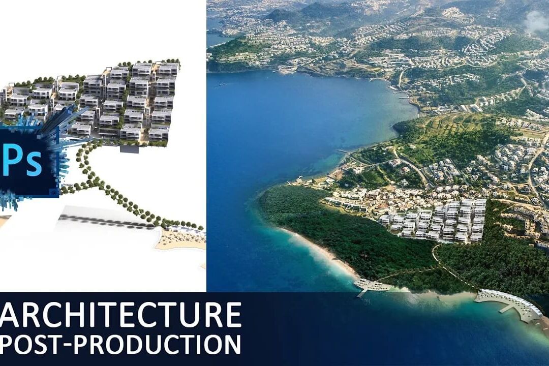 photoshop post production architectural