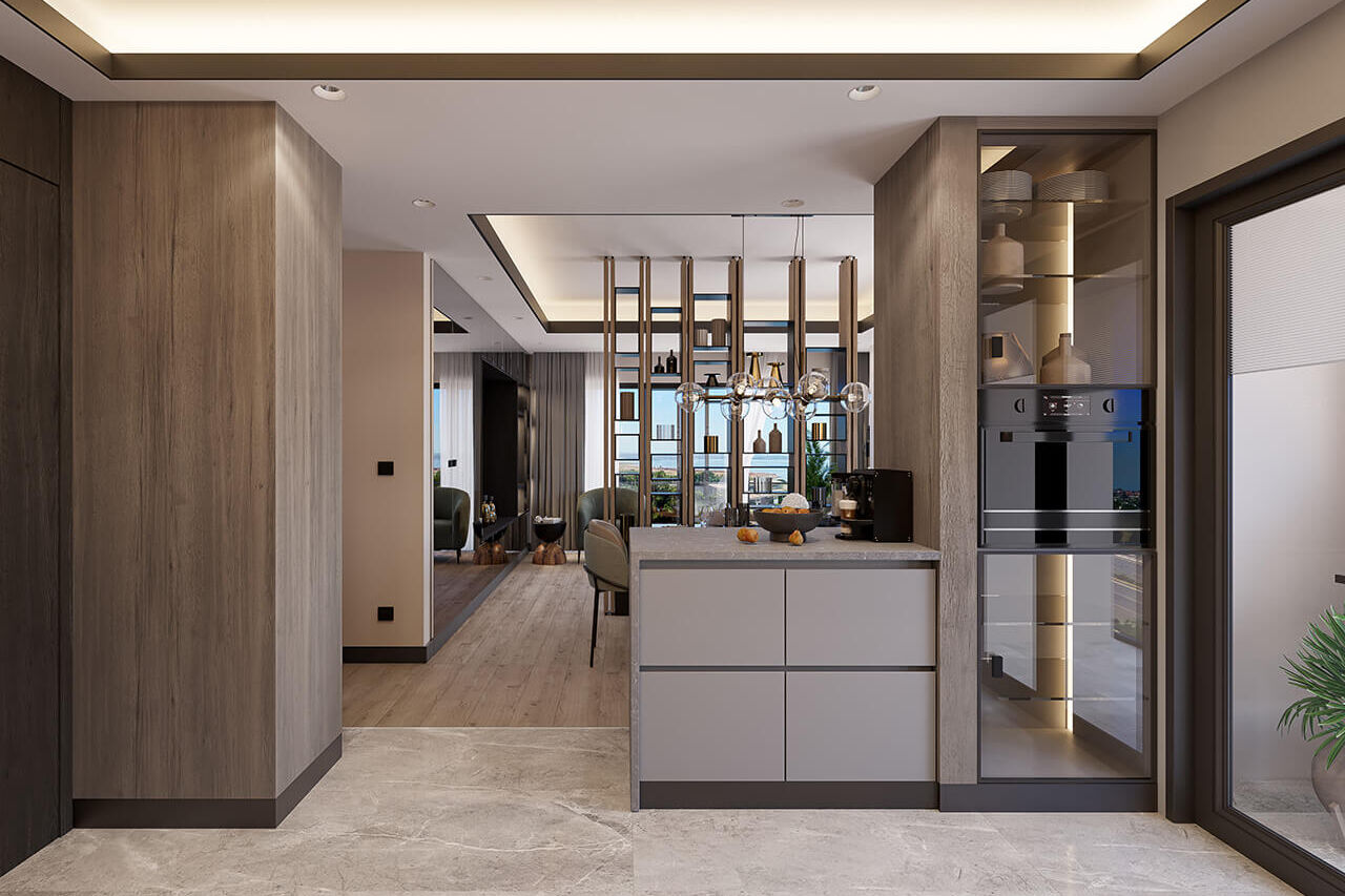 mirador marina residence facade render architecture turkey residential3