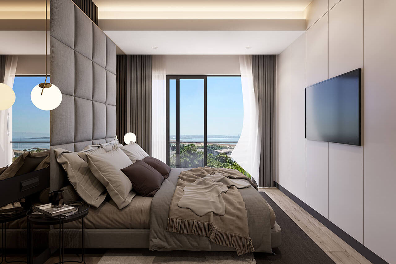 mirador marina residence facade render architecture turkey residential3