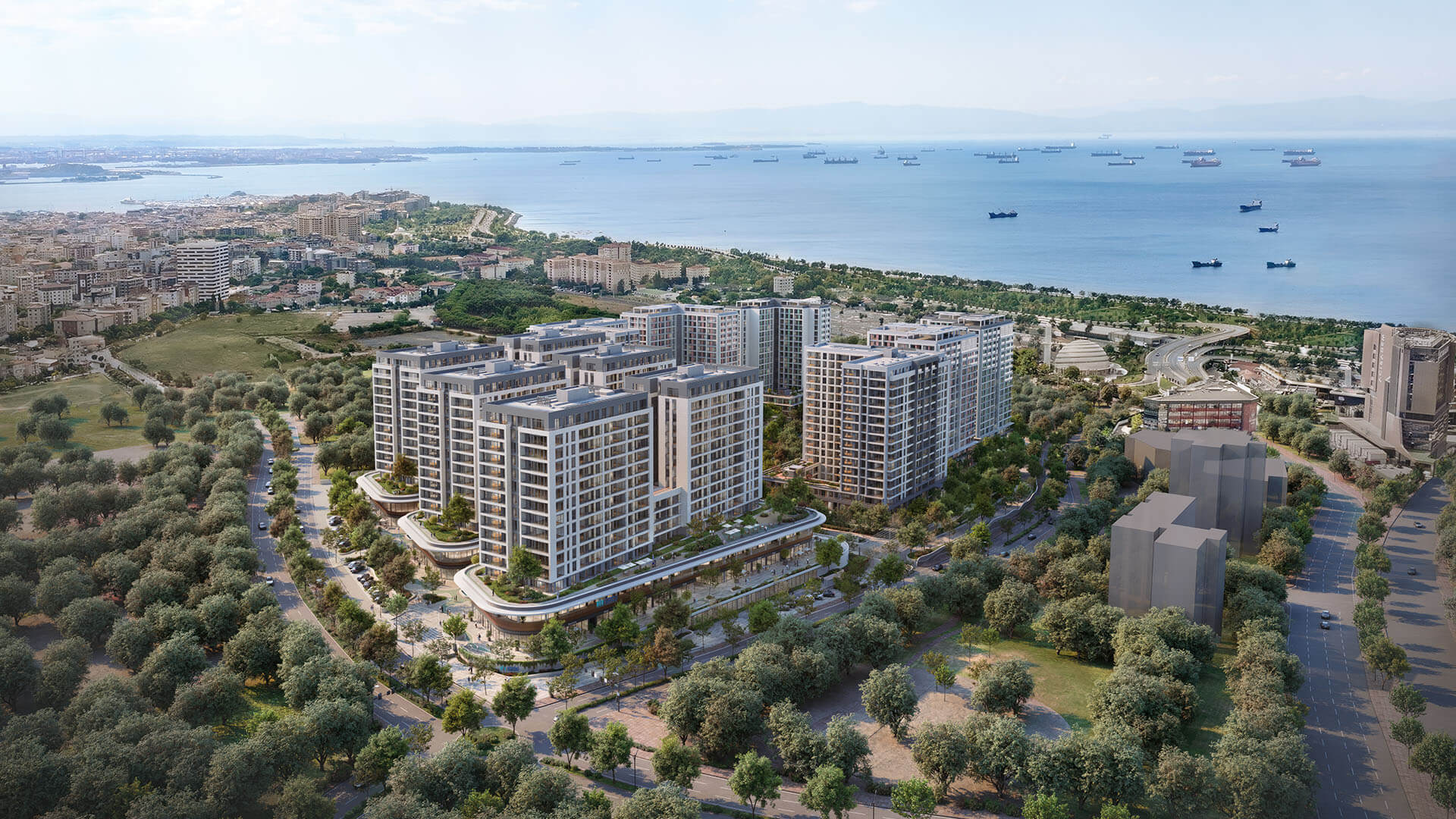 Kuzey Adalar Kartal Residential Quark Rendering