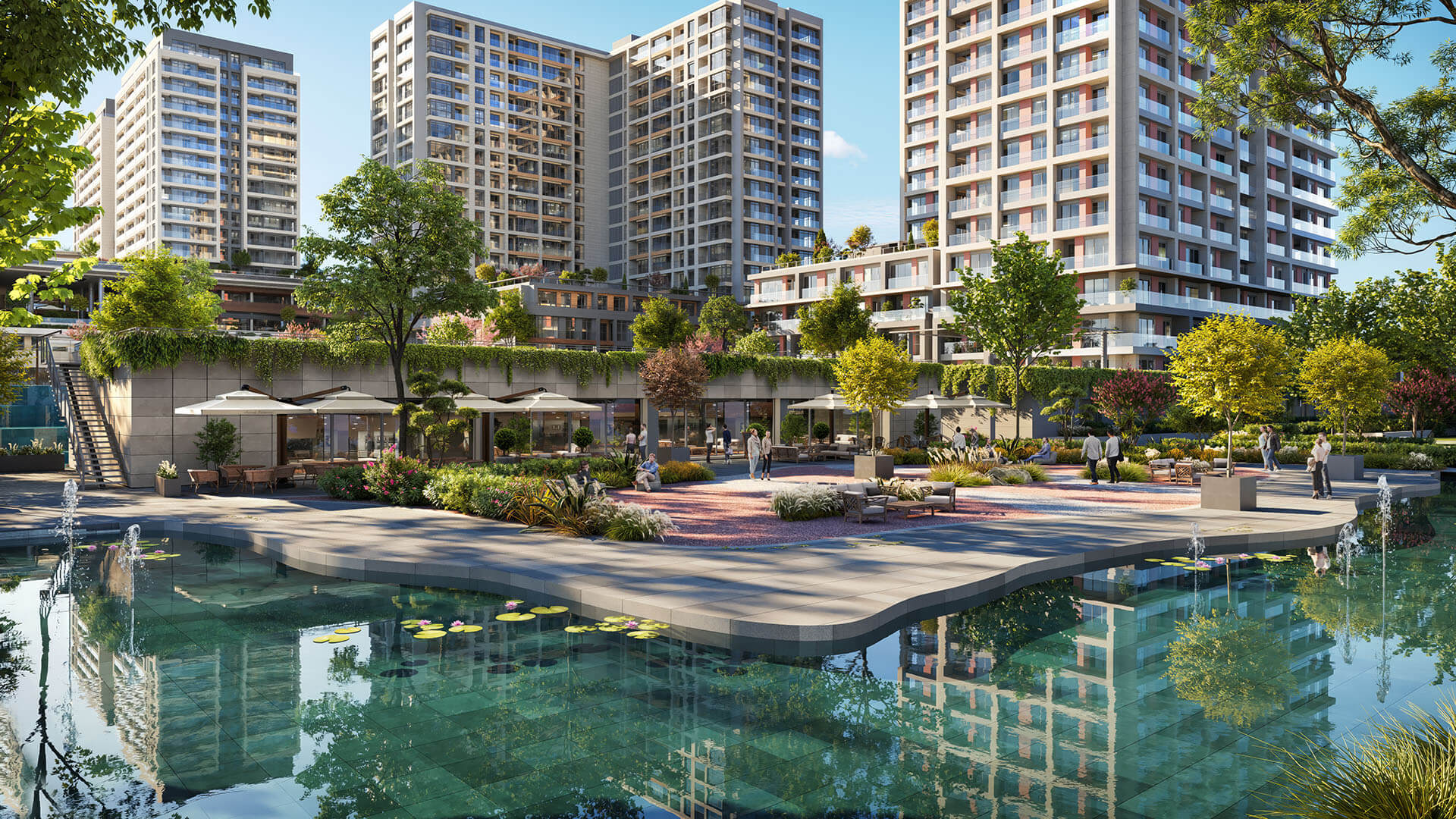 Kuzey Adalar Kartal Residential Quark Rendering