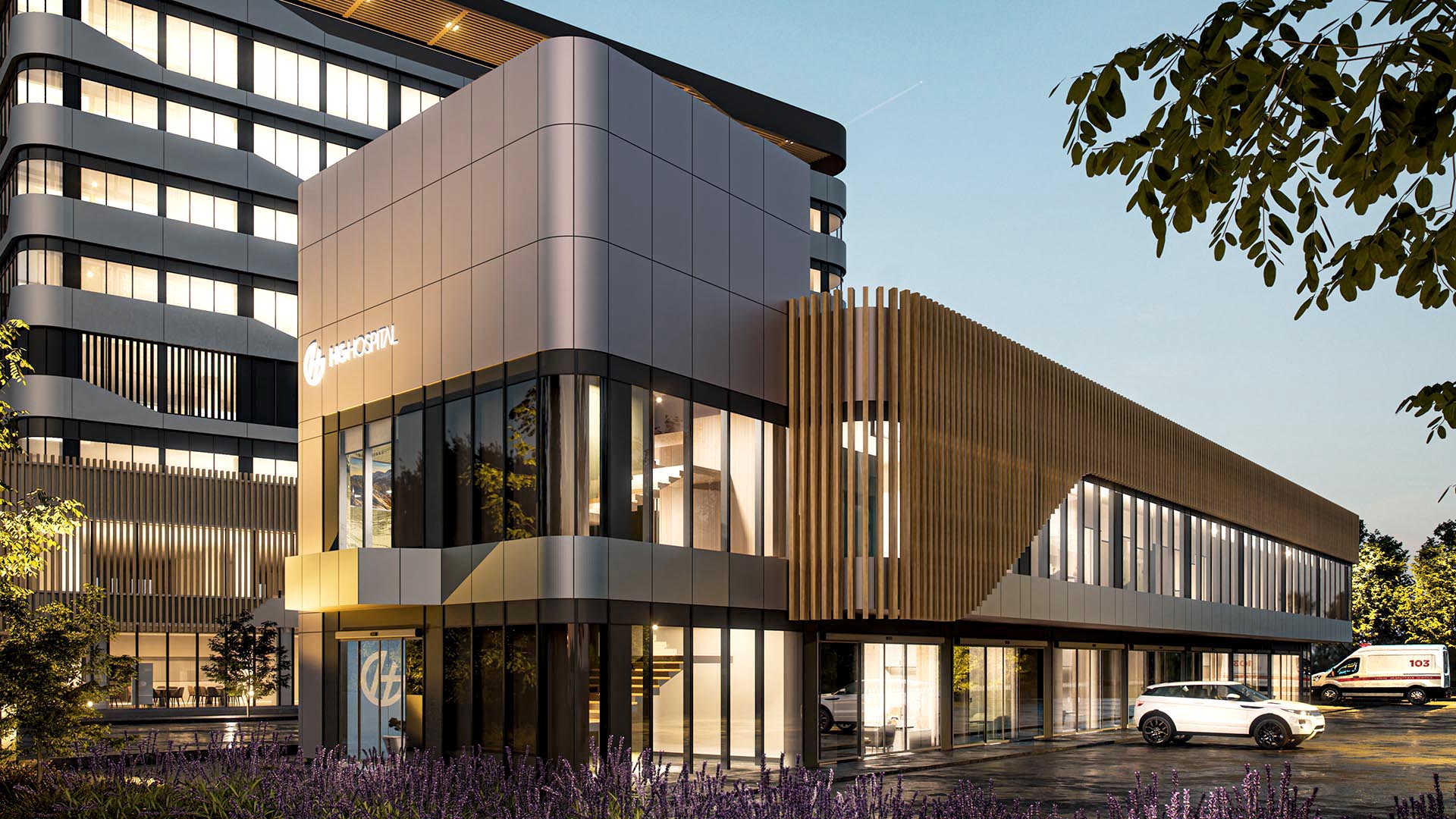 HG Holding Administration Building in Kahramanmaraş, TR