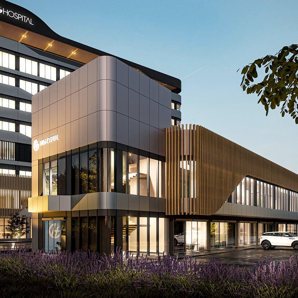 HG Holding Administration Building in Kahramanmaraş, TR