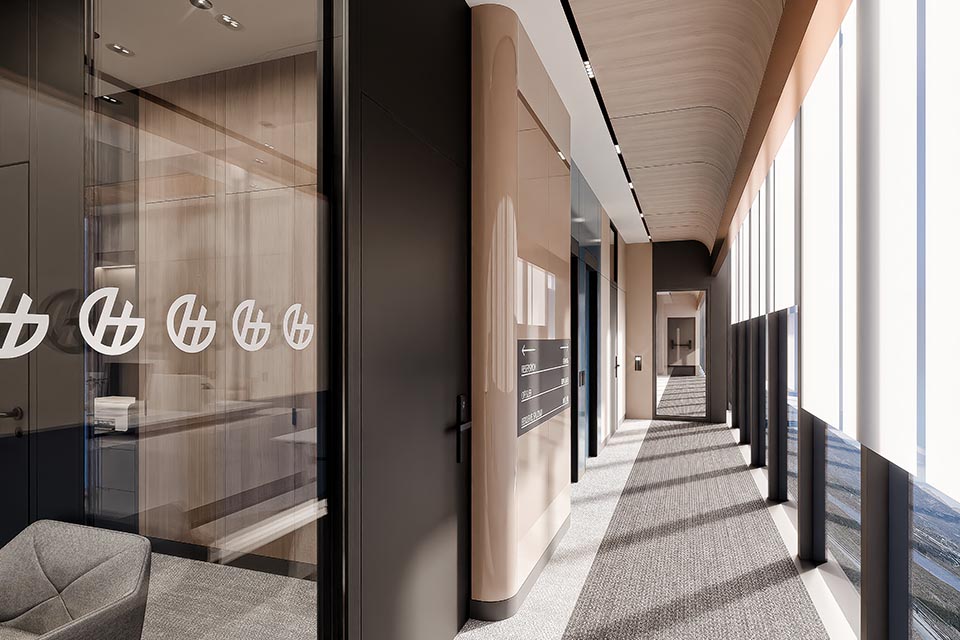 HG Holding Administration Building in Kahramanmaraş, TR