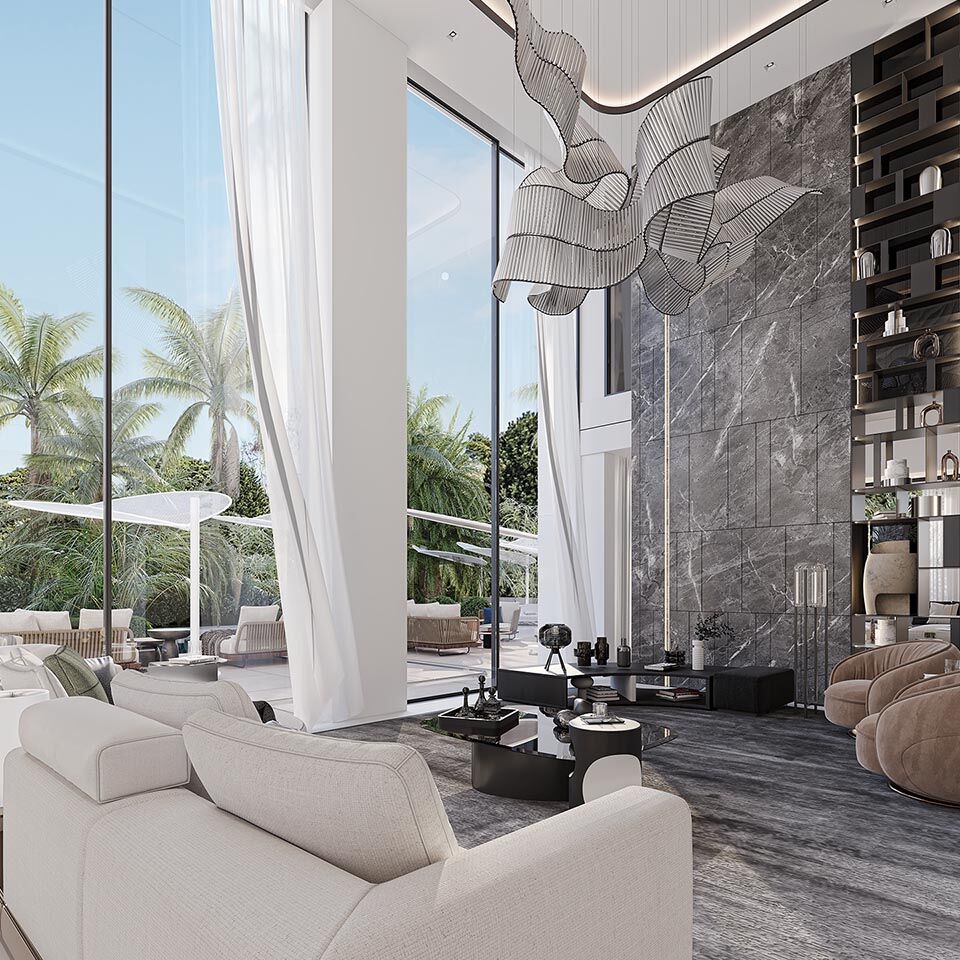 Villa on Jumeirah Islands in Duabi, UAE