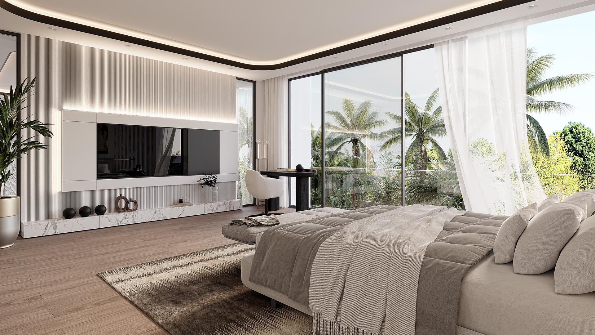 Villa on Jumeirah Islands in Duabi, UAE