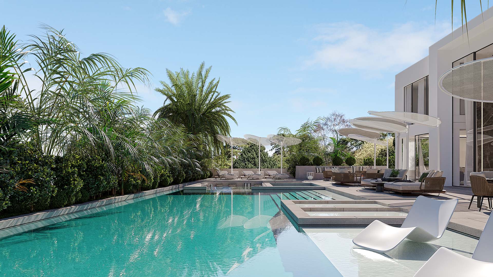 Villa on Jumeirah Islands in Duabi, UAE