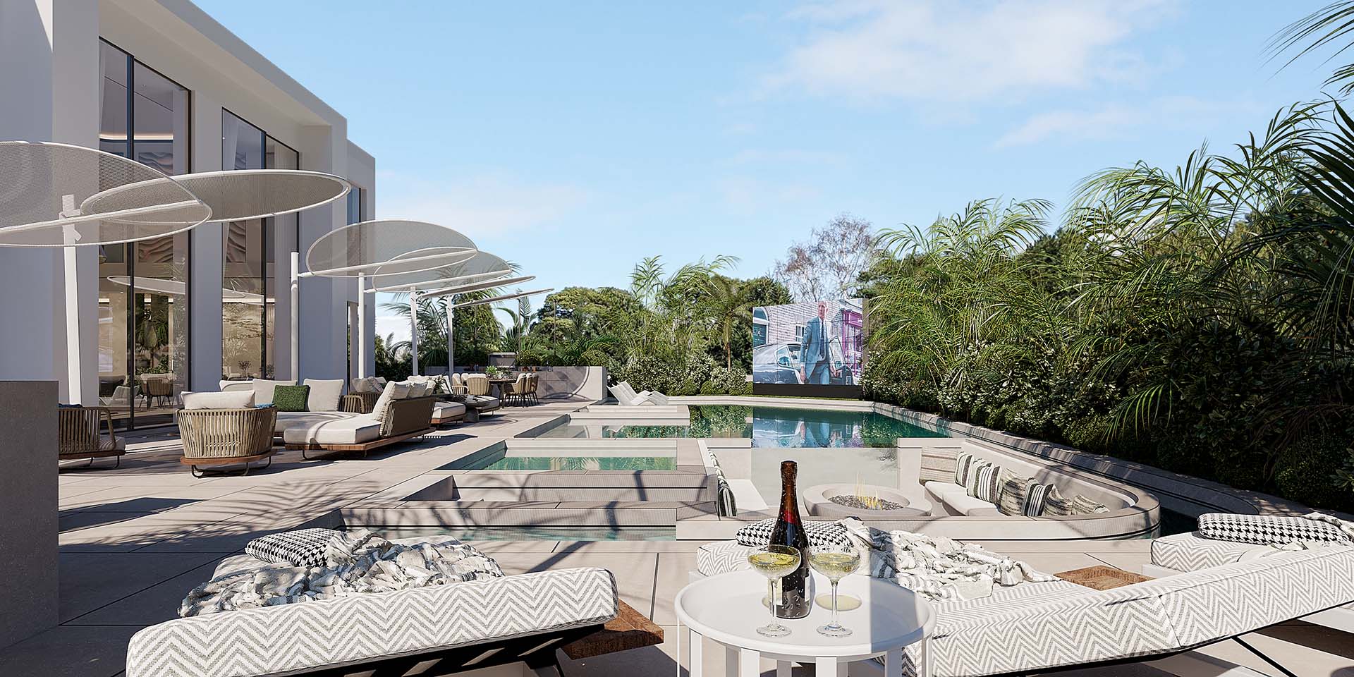 Villa on Jumeirah Islands in Duabi, UAE