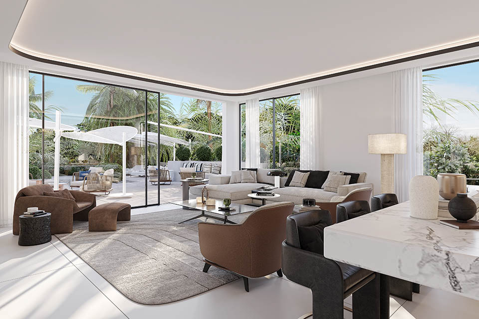 Villa on Jumeirah Islands in Duabi, UAE