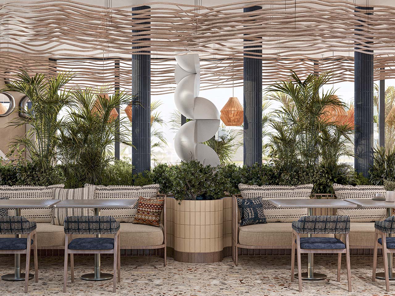 Awani Square Awani Meadows Restaurant | Quark Studio Architects
