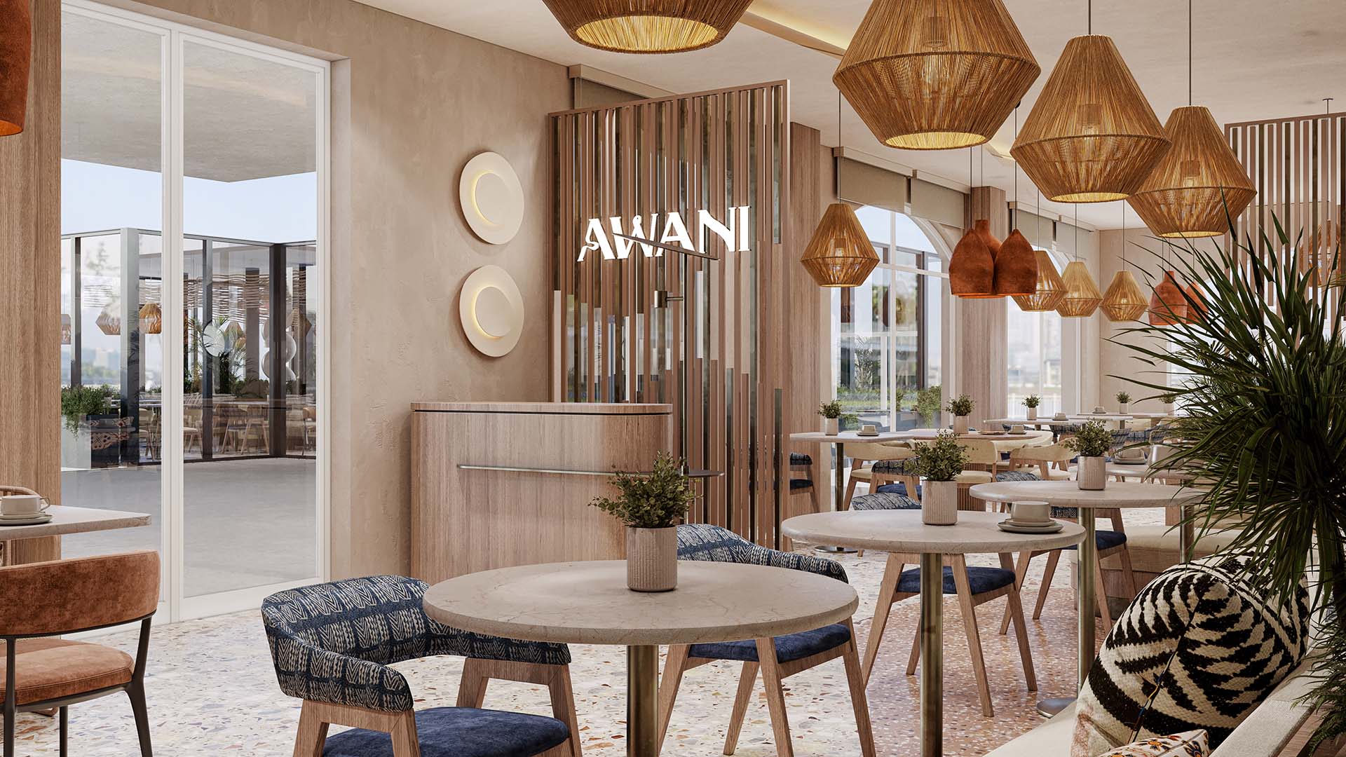 Awani Meadows Restaurant in Dubai, UAE