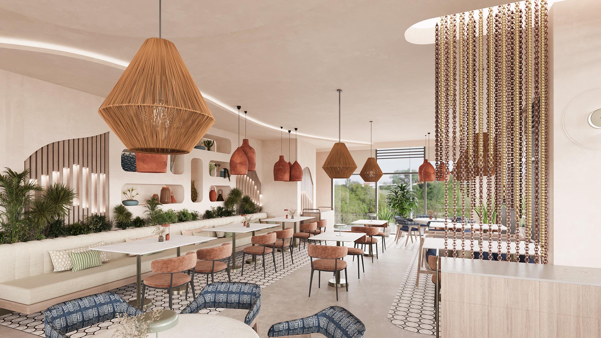 Awani U-Walk Restaurant in Jeddah, KSA