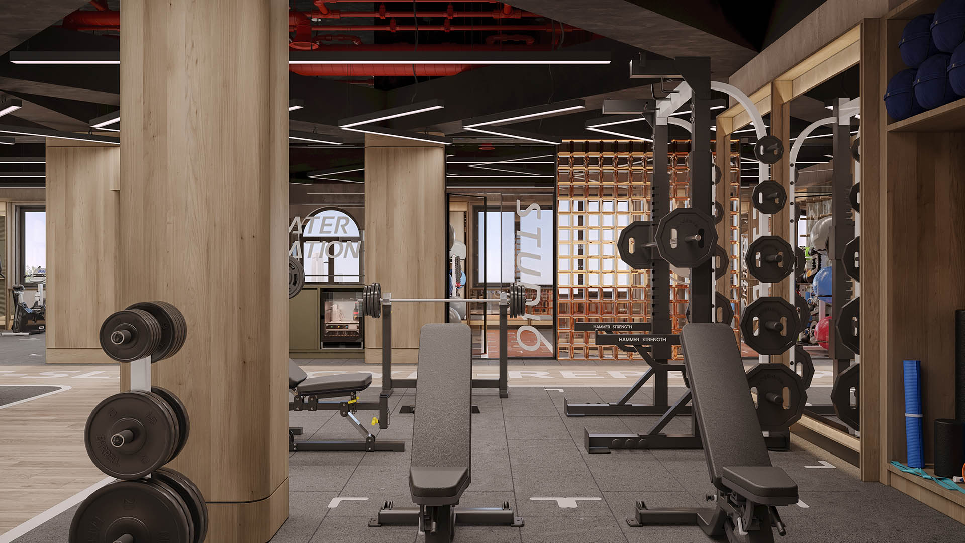 Fitness Club in Intercity Hotel Tashkent, Uzbekistan