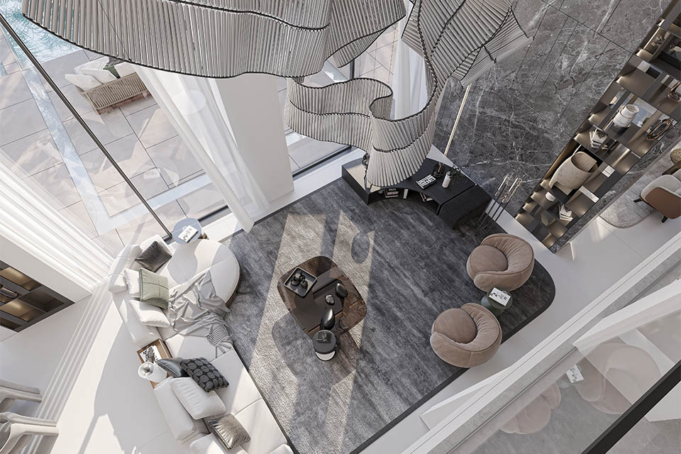 Villa on Jumeirah Islands in Duabi, UAE