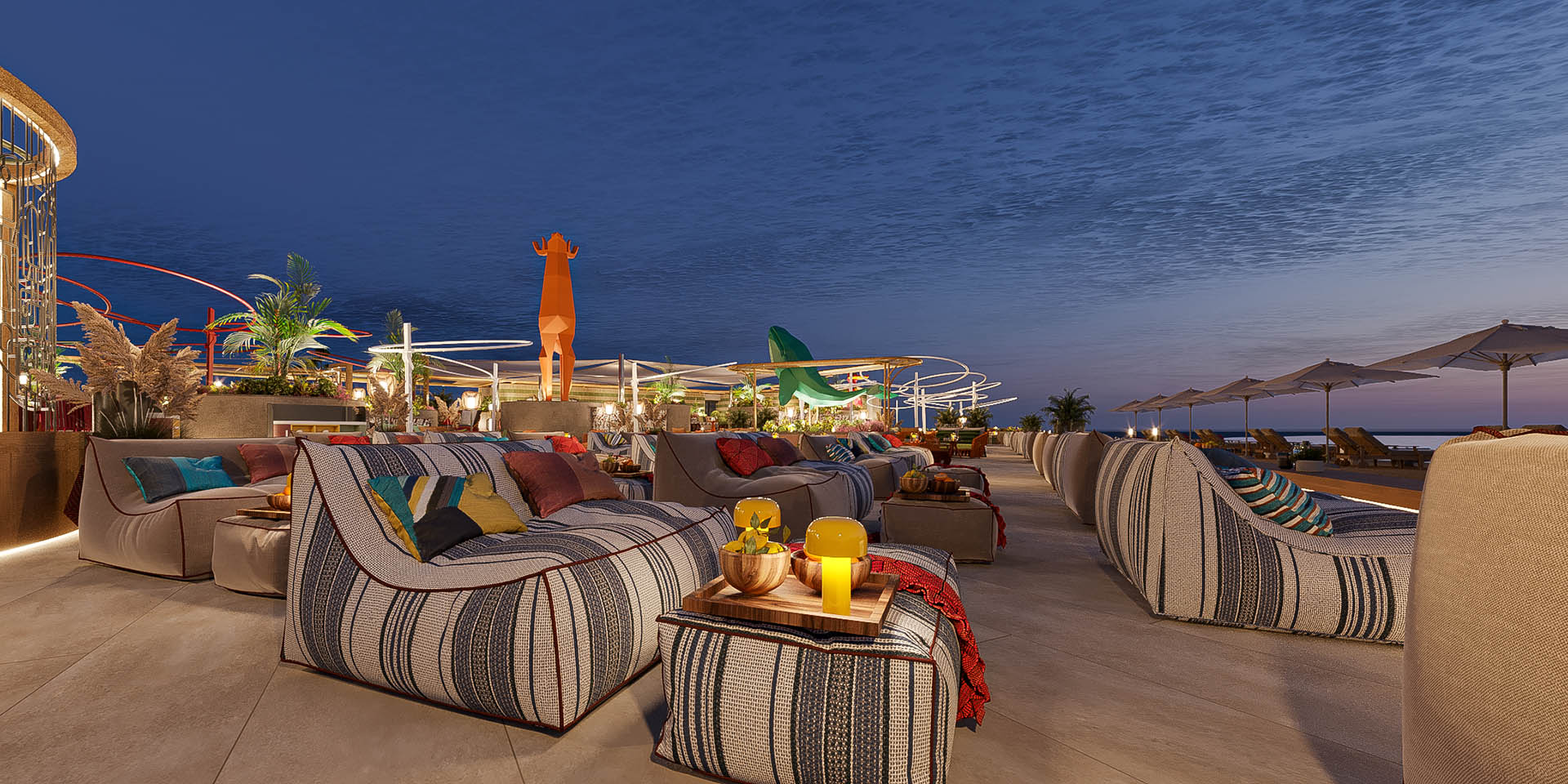 Yalseh Lounge in Duabi, UAE