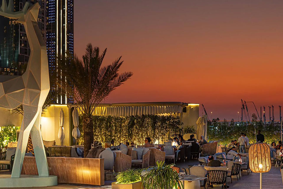 Yalseh Lounge in Duabi, UAE