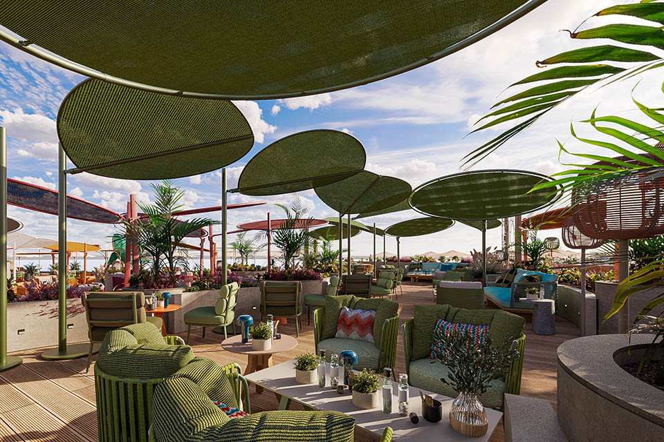 Yalseh Lounge in Duabi, UAE